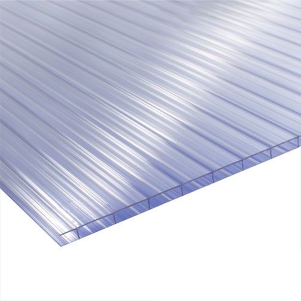 10mm Clear Multiwall Polycarbonate Sheet 3000 X 700mm Morgan