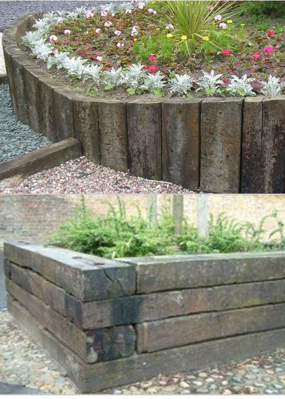 Reclaimed Railway Sleepers Supplies Gloucester