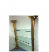 Tall golden columns display unit thumb