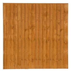 Featheredge fence panel 6x6